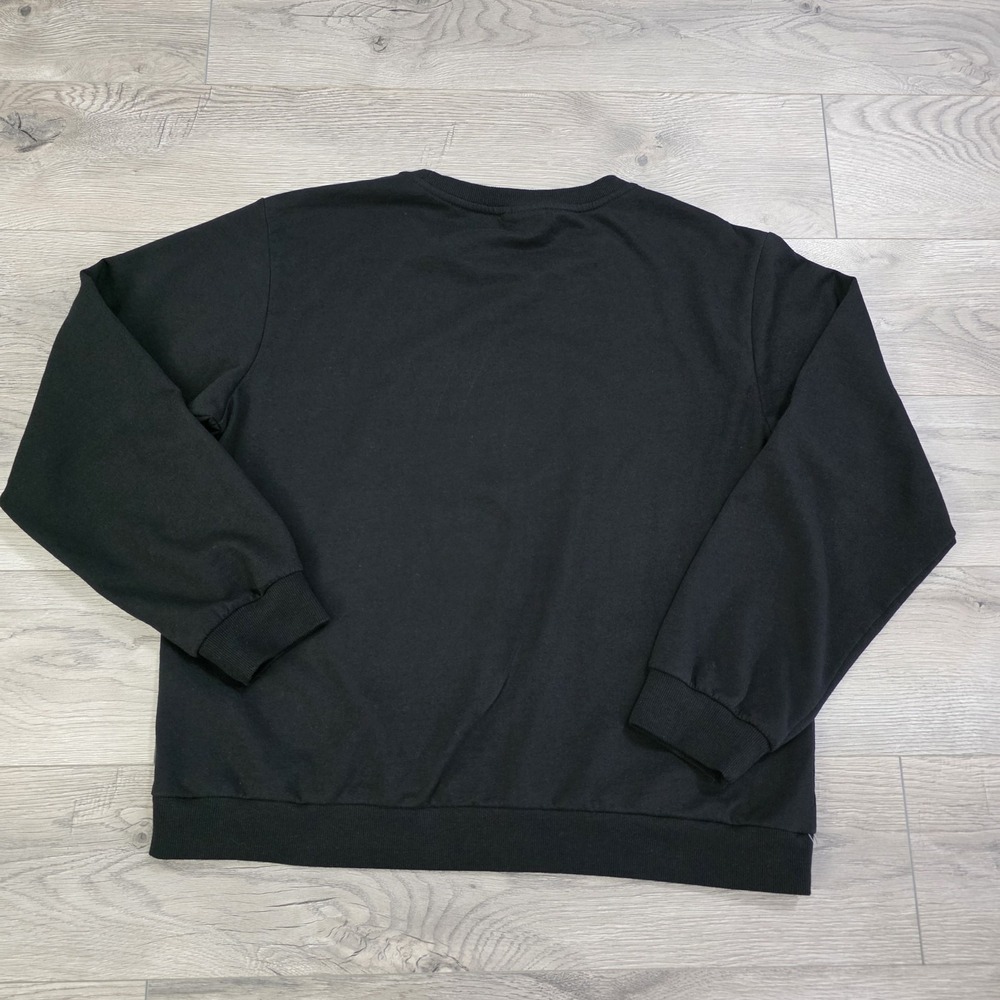 Keith Haring Sweatshirt Black Dancing Heart Graphic Art Women's Size‎ Large - Picture 4 of 8